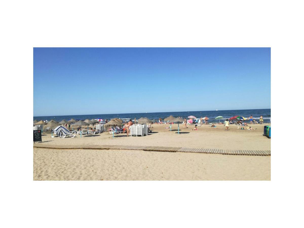 Appartamento Piso En Malvarrosa Valenza Esterno foto